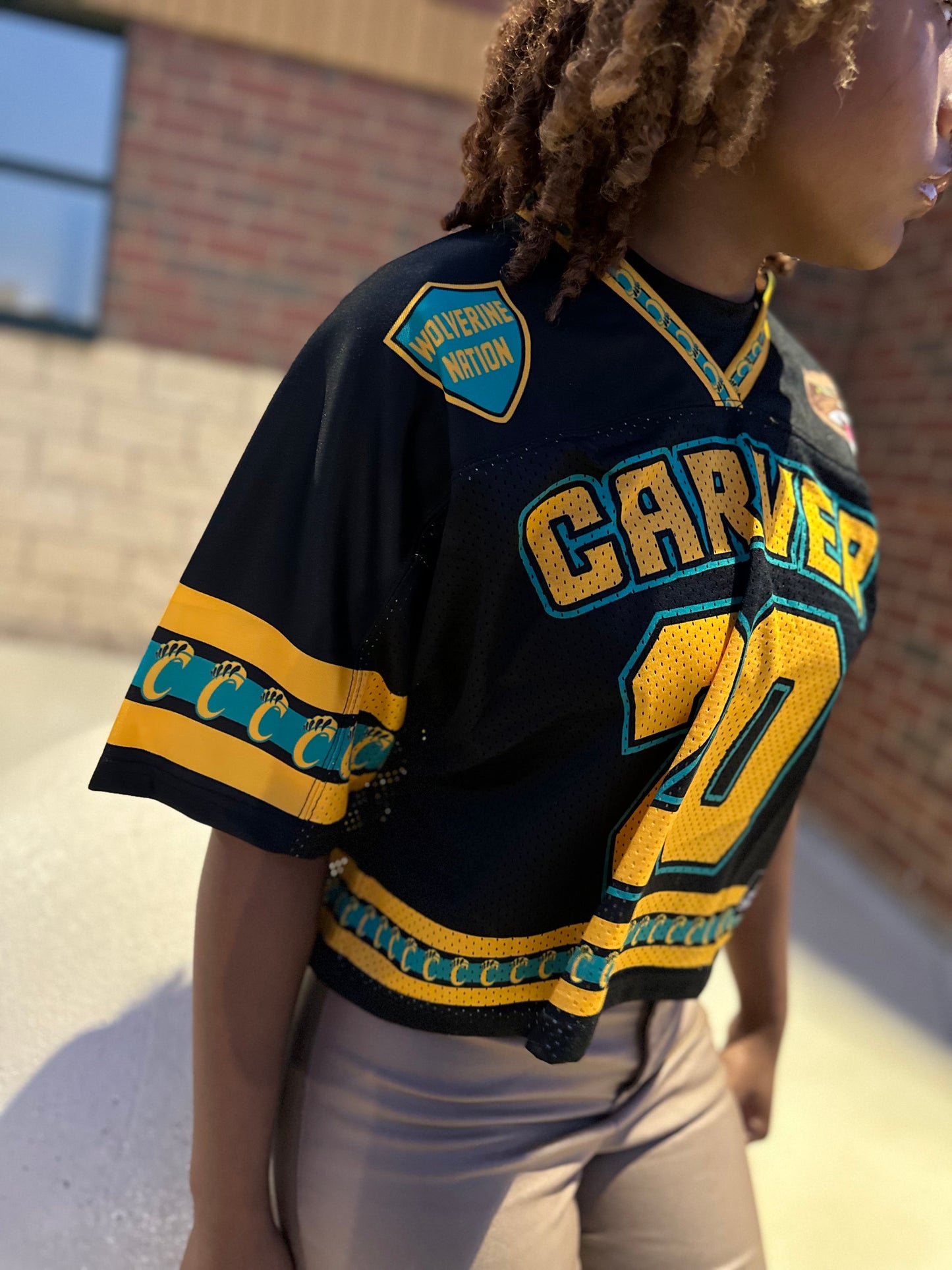 Women’s Carver Blackout Crop Jersey