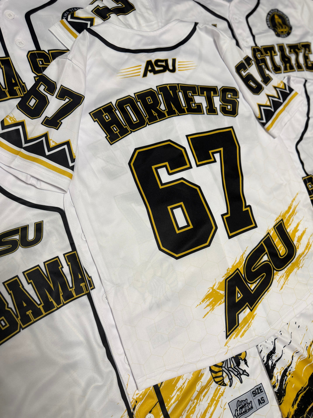 BAMA STATE ALL WHITE
