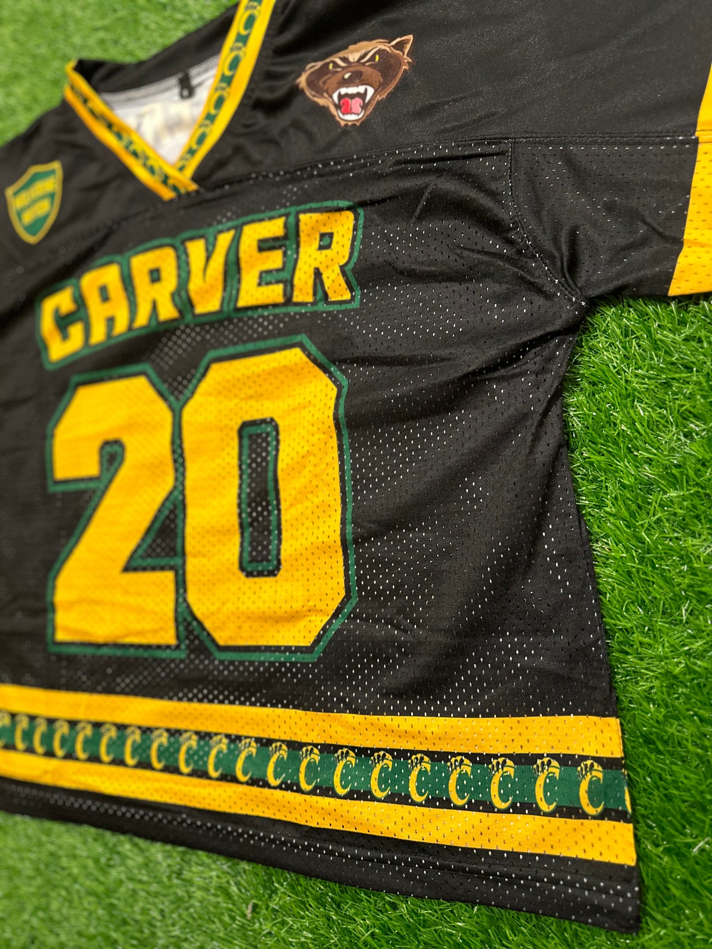 Carver Men Blackout Crop Jersey
