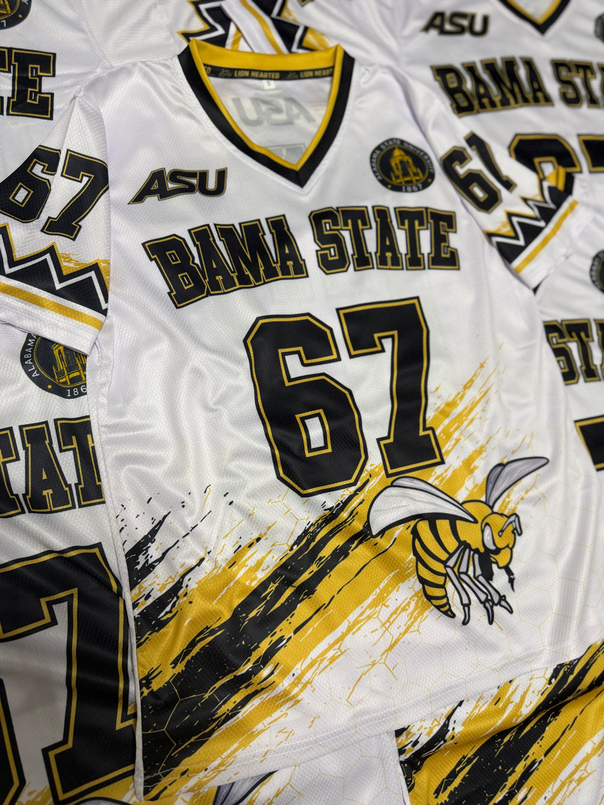 BAMA STATE ALL WHITE
