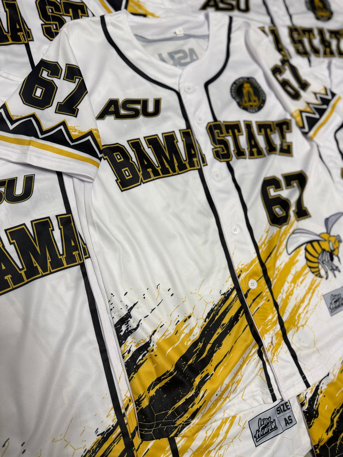 BAMA STATE ALL WHITE