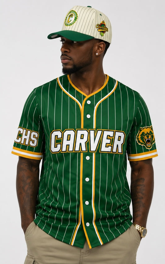 Carver Series Pinstripe Baseball Jersey