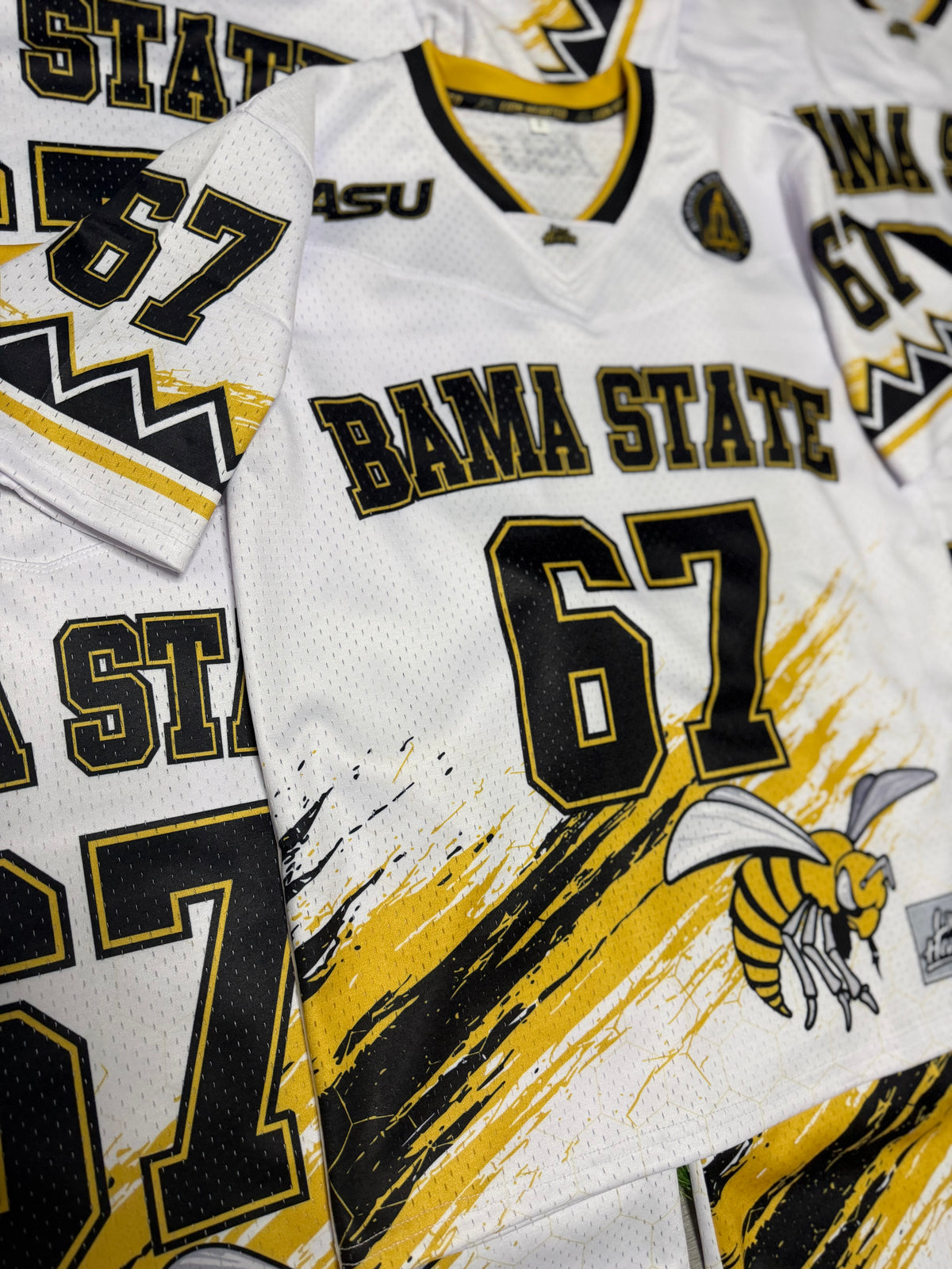BAMA STATE ALL WHITE