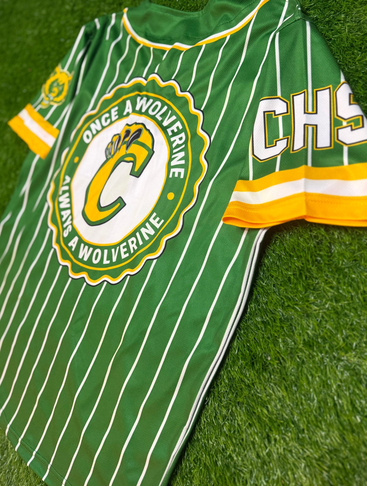 Carver Series Pinstripe Baseball Jersey