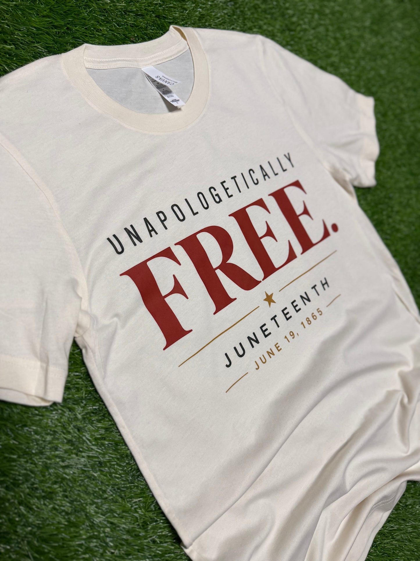 Unapologetically Free | Juneteenth Graphic Tee