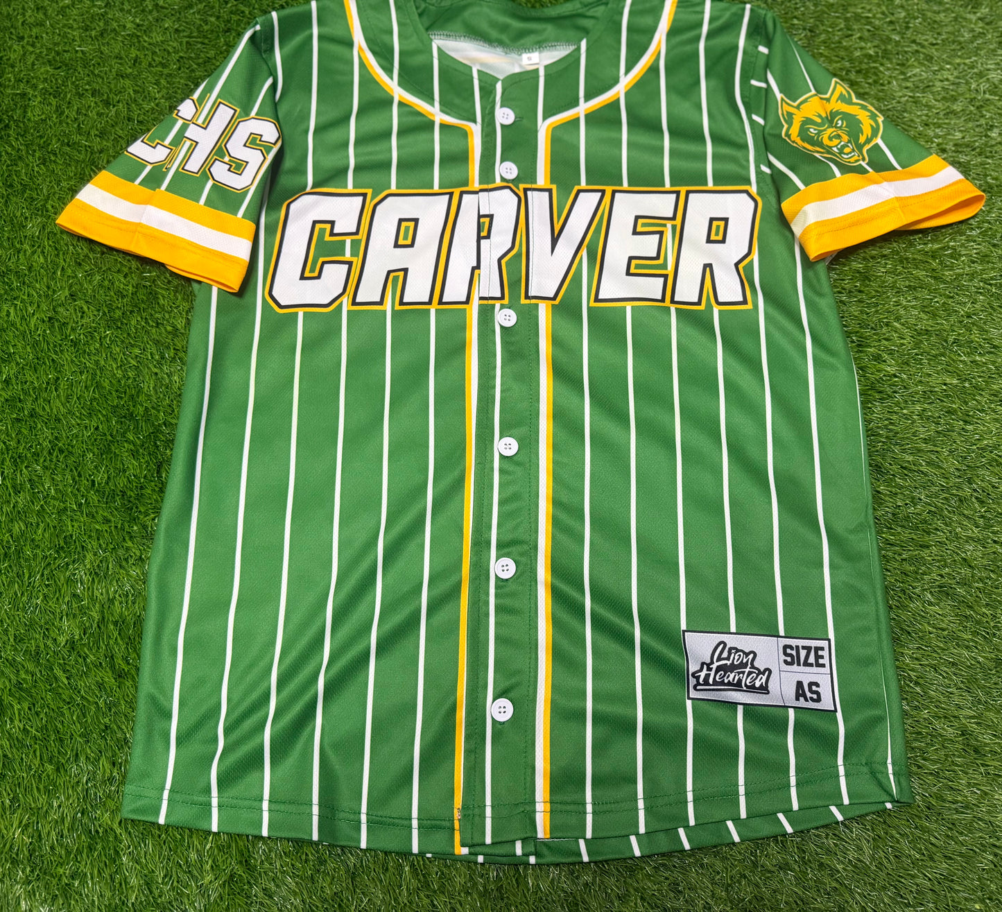 Carver Series Pinstripe Baseball Jersey