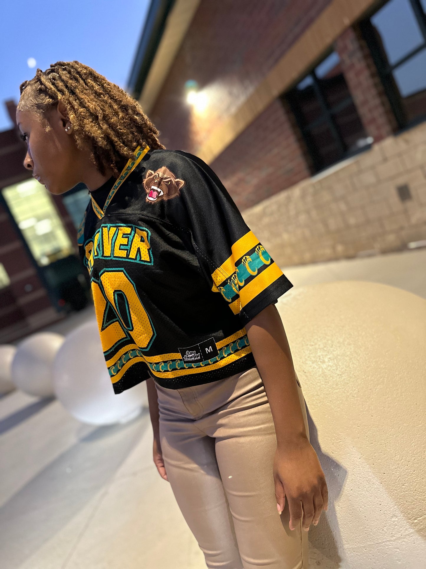 Women’s Carver Blackout Crop Jersey