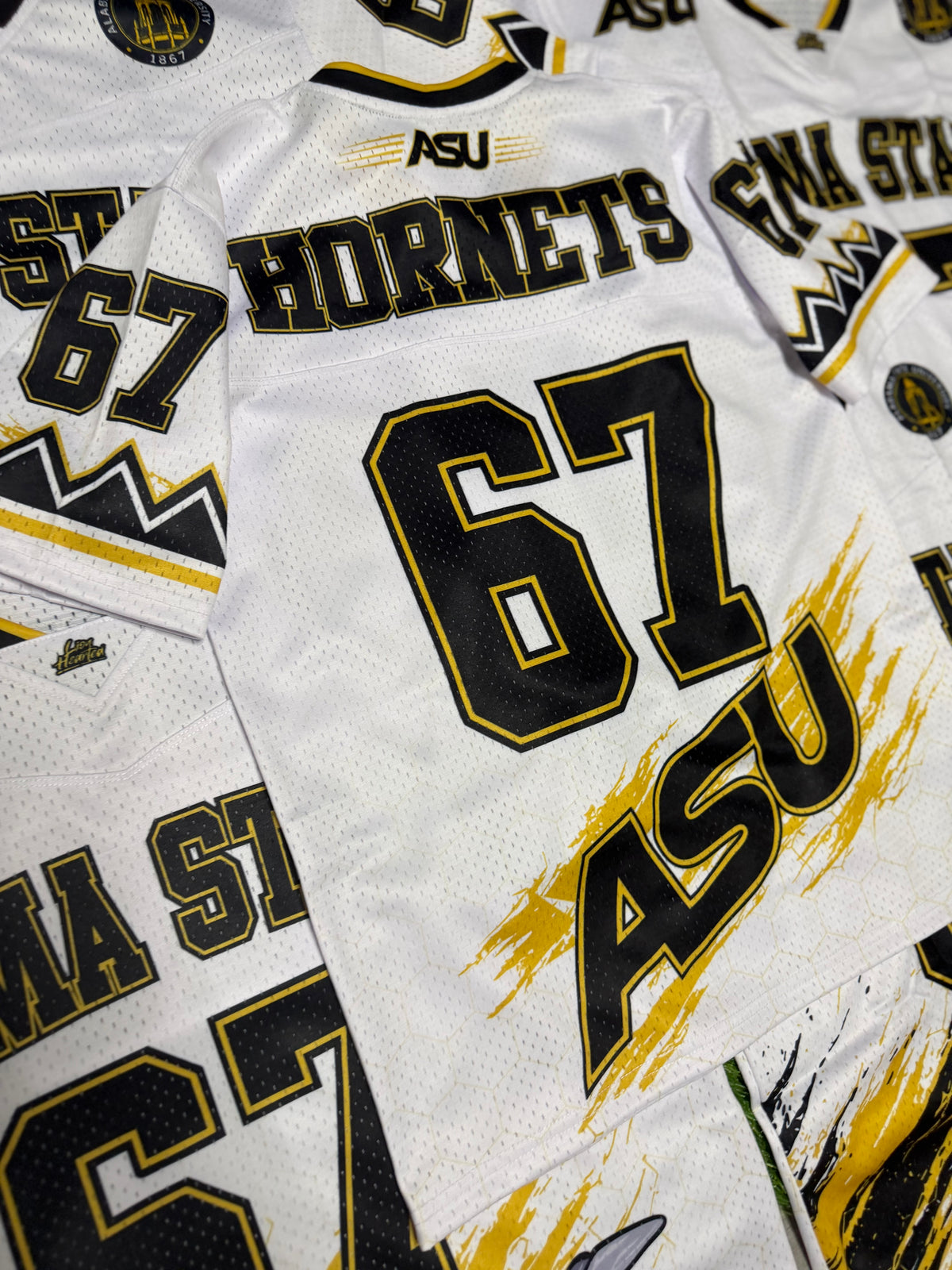 BAMA STATE ALL WHITE