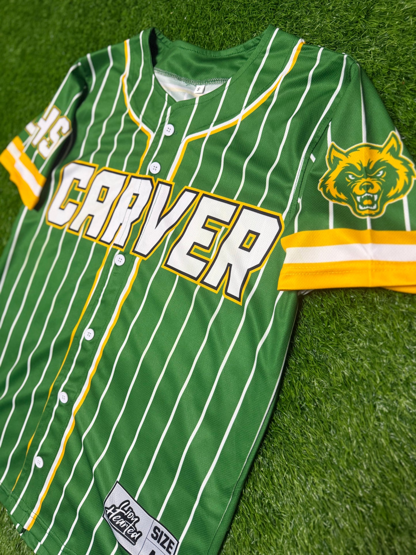 Carver Series Pinstripe Baseball Jersey