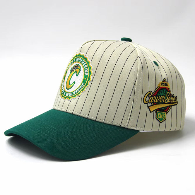 Carver Series Vintage Pinstripe Hat