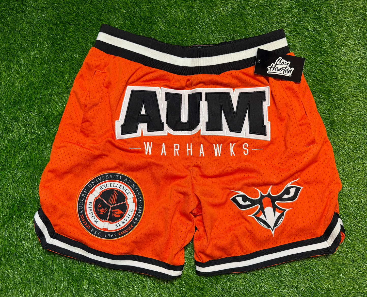 Halftime AUM Warhawks Vintage Shorts