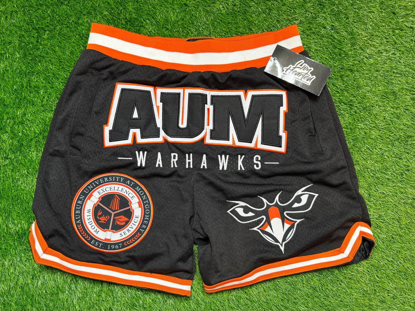 Halftime AUM Warhawks Vintage Shorts