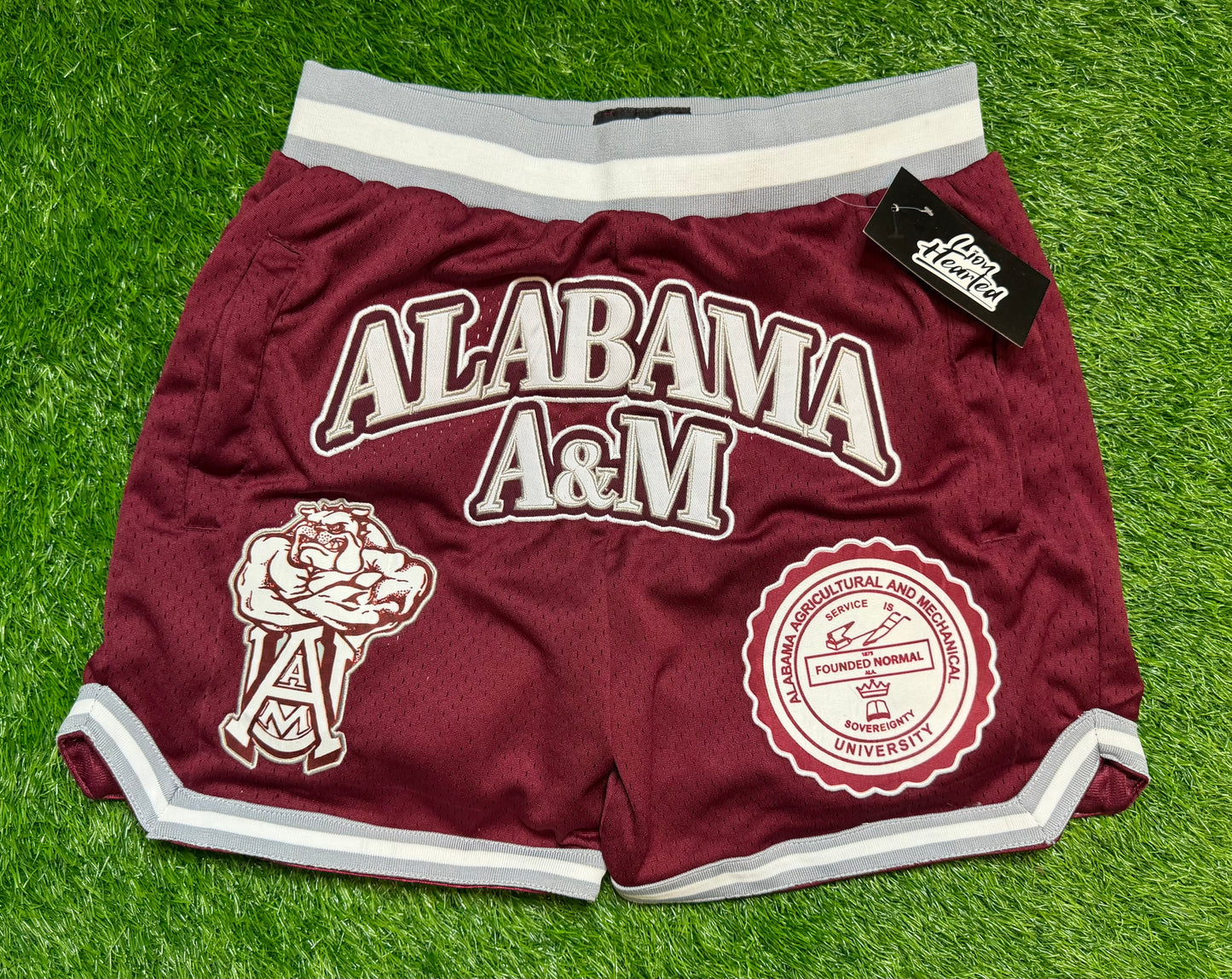 Halftime Alabama A&M Vintage Bulldog Shorts